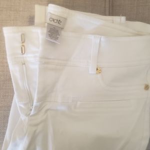 Cache white pants size 10